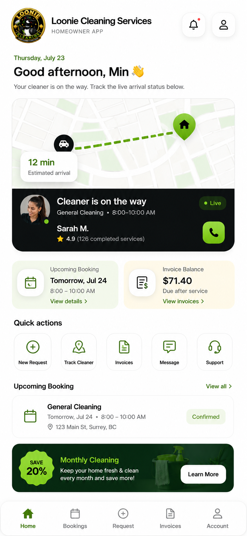 Loonie Cleaning Services Mobile